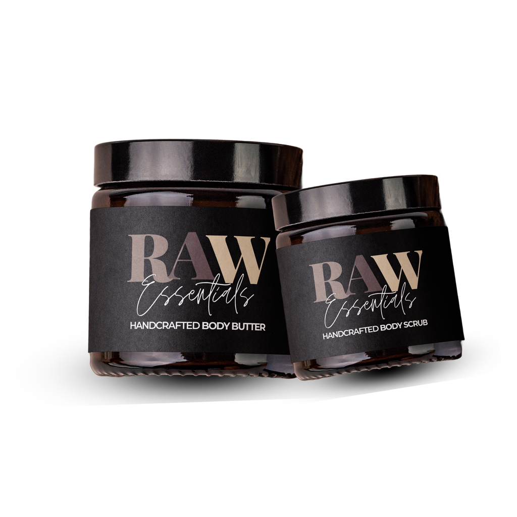 R.A.W Essentials -  Body Scrub + Butter Set